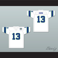 1975 WFL Don Horn 13 Portland Thunder Home Football Jersey with Patch