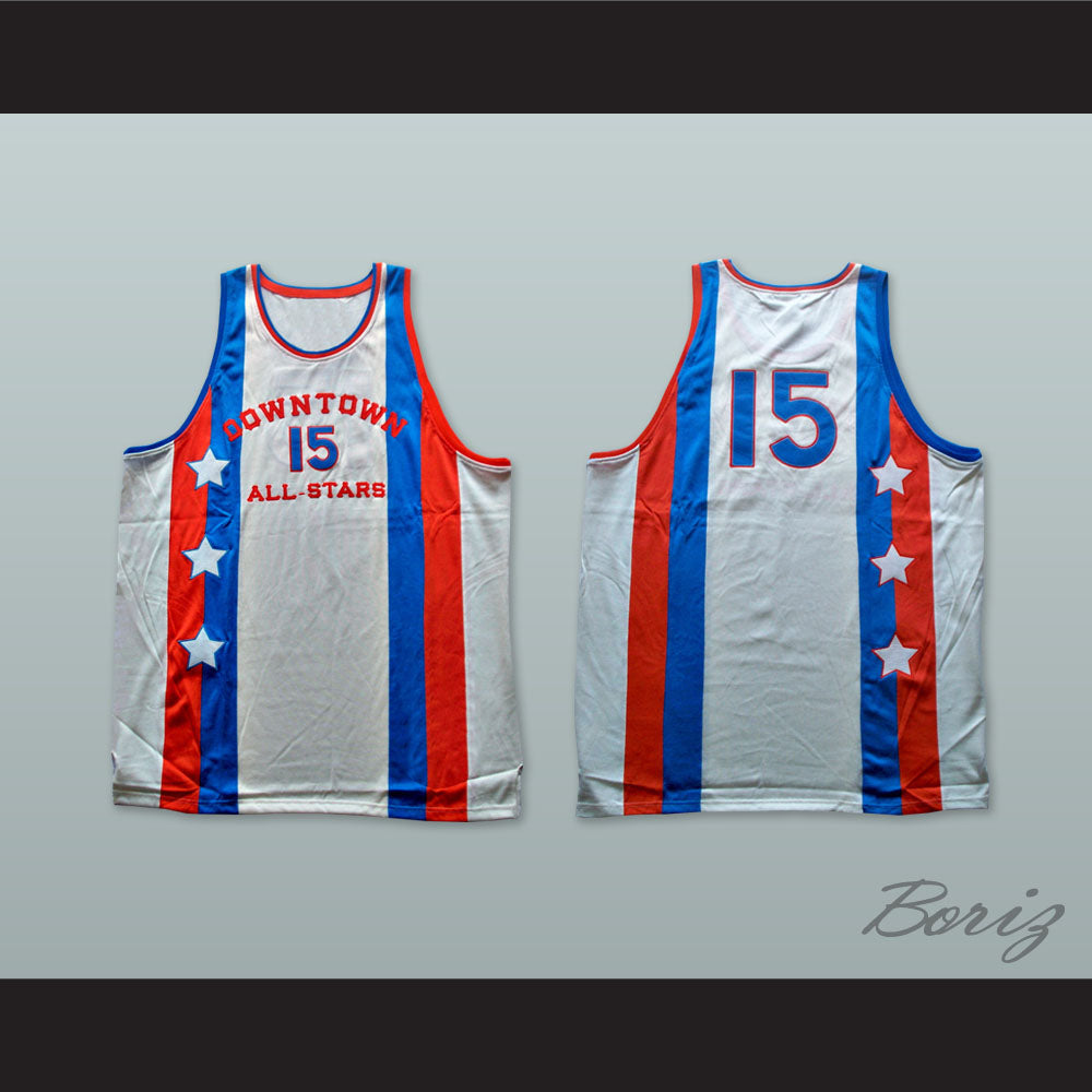 1976 Downtown All Stars 15 Basketball Jersey