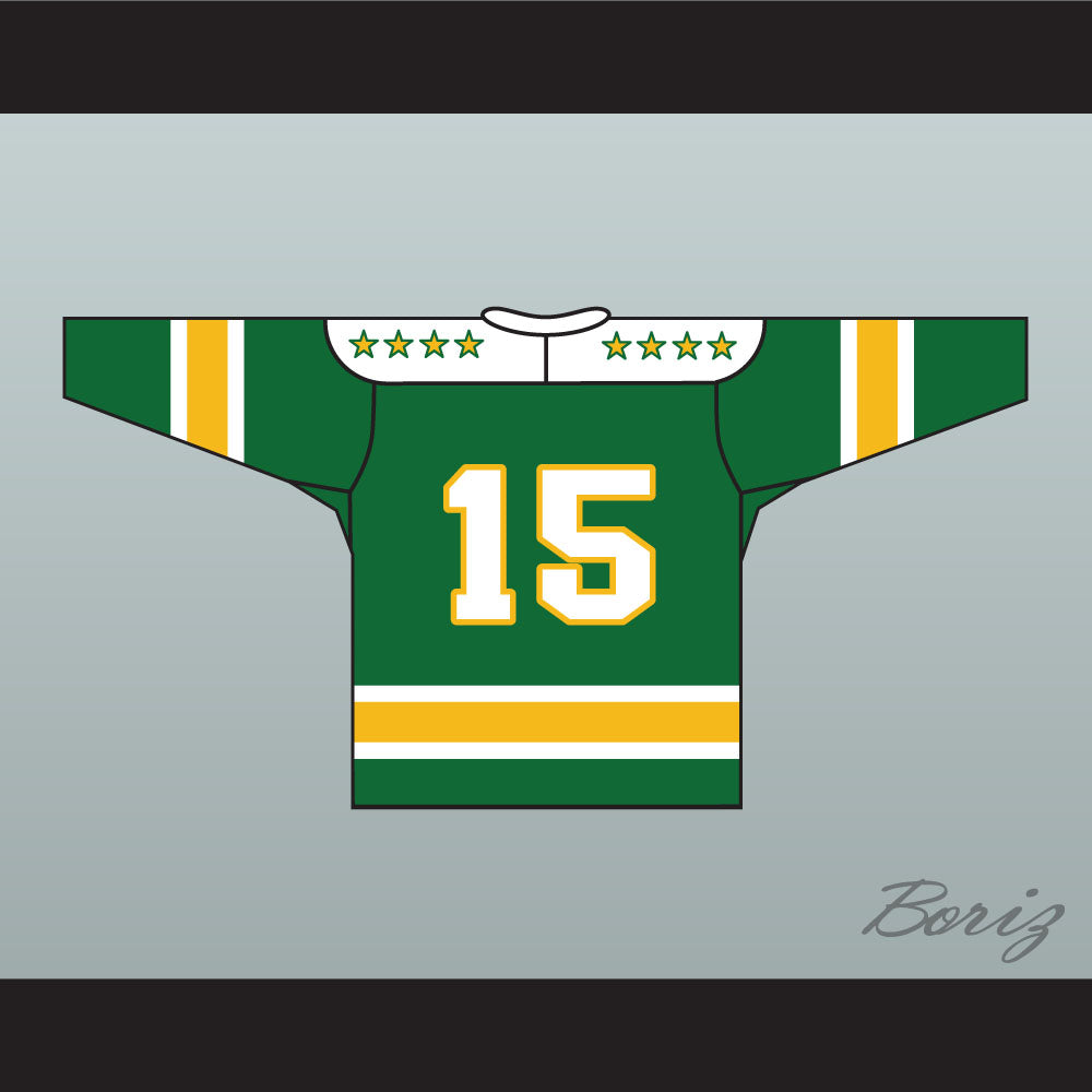 1960's Style EHL Greensboro Generals Green Hockey Jersey