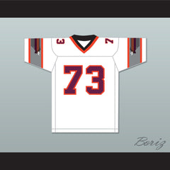 1984 USFL Ed Gantner 73 Jacksonville Bulls Home Football Jersey