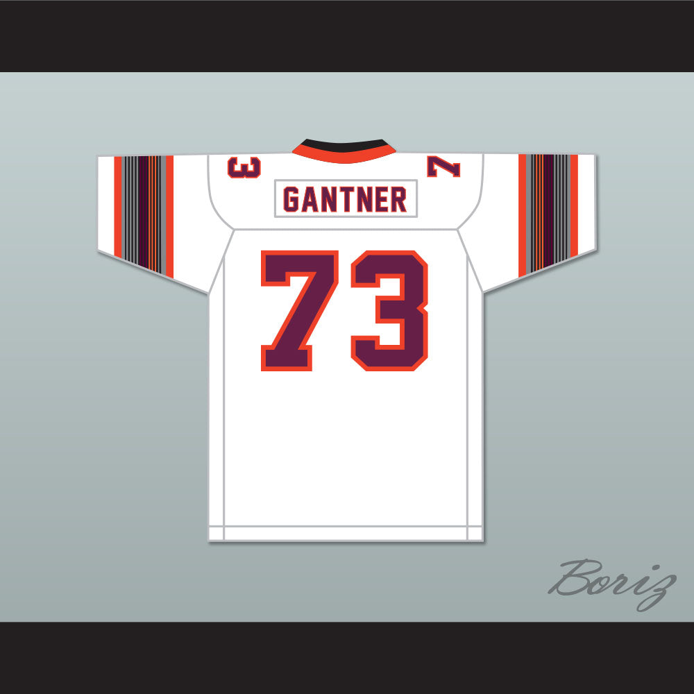 1984 USFL Ed Gantner 73 Jacksonville Bulls Home Football Jersey