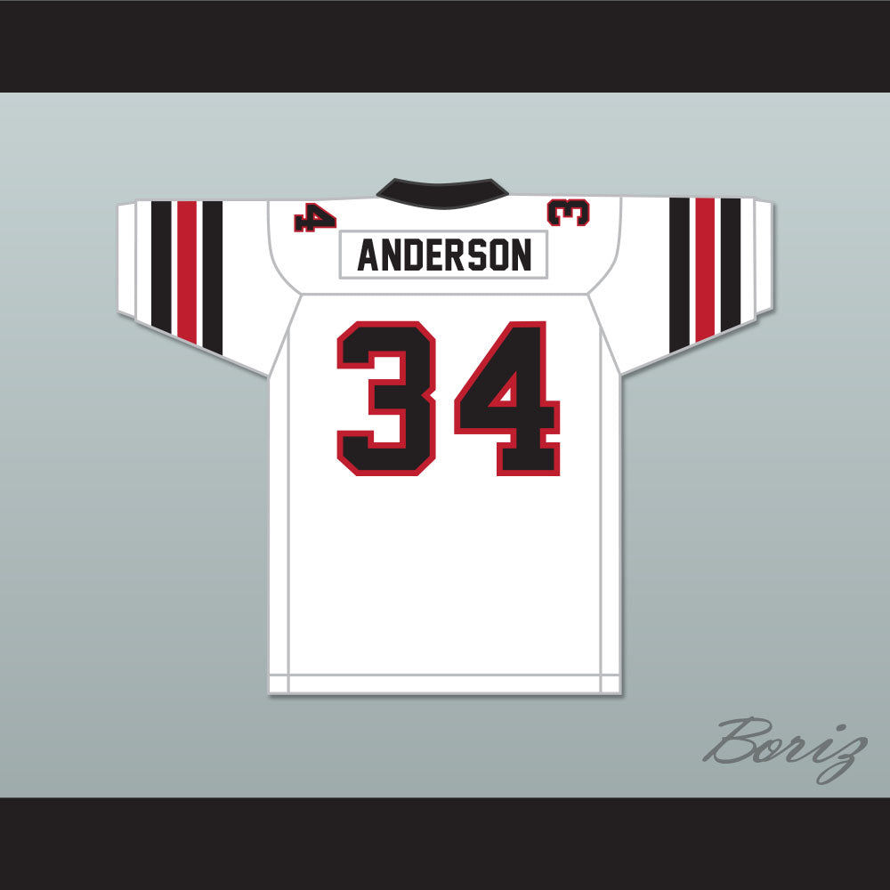 1984 USFL Ernest Anderson 34 Oklahoma Outlaws Home Football Jersey