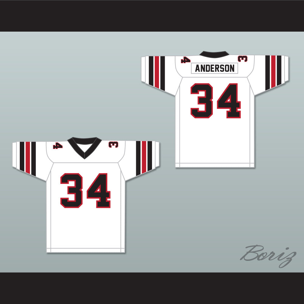 1984 USFL Ernest Anderson 34 Oklahoma Outlaws Home Football Jersey
