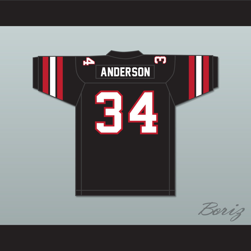 1984 USFL Ernest Anderson 34 Oklahoma Outlaws Road Football Jersey