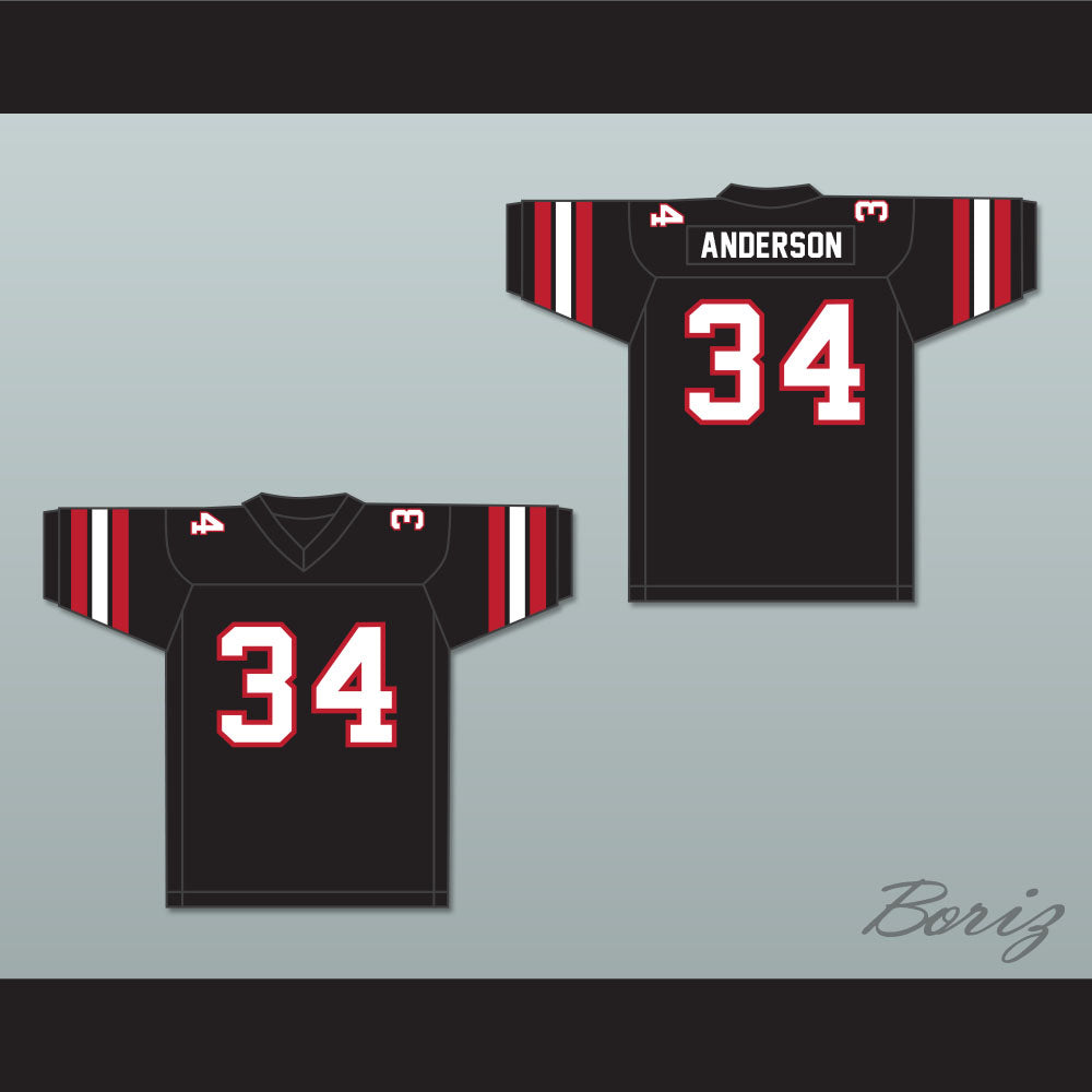 1984 USFL Ernest Anderson 34 Oklahoma Outlaws Road Football Jersey