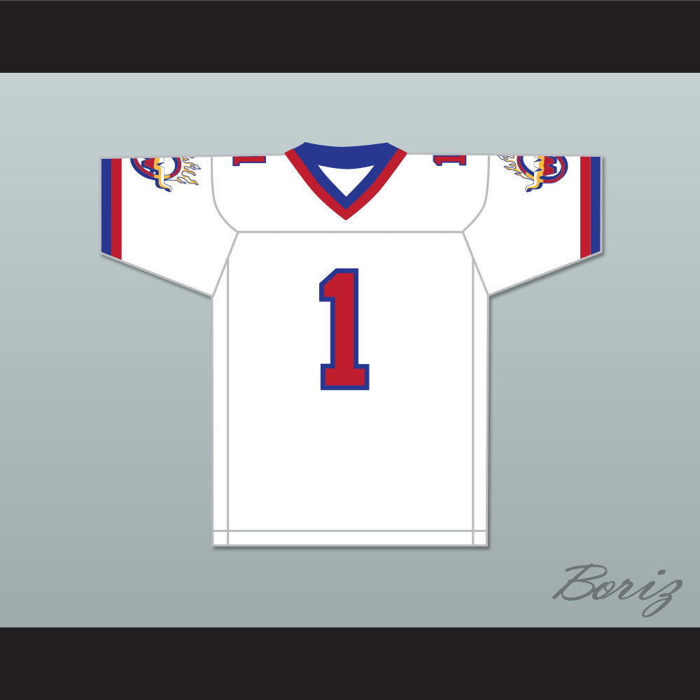 1984 USFL Frank Minnifield 1 Arizona Wranglers Home Football Jersey