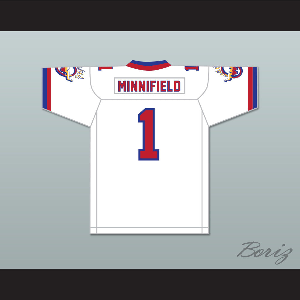 1984 USFL Frank Minnifield 1 Arizona Wranglers Home Football Jersey