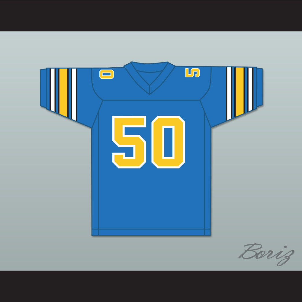 1984 USFL Gary Plummer 50 Oakland Invaders Road Football Jersey