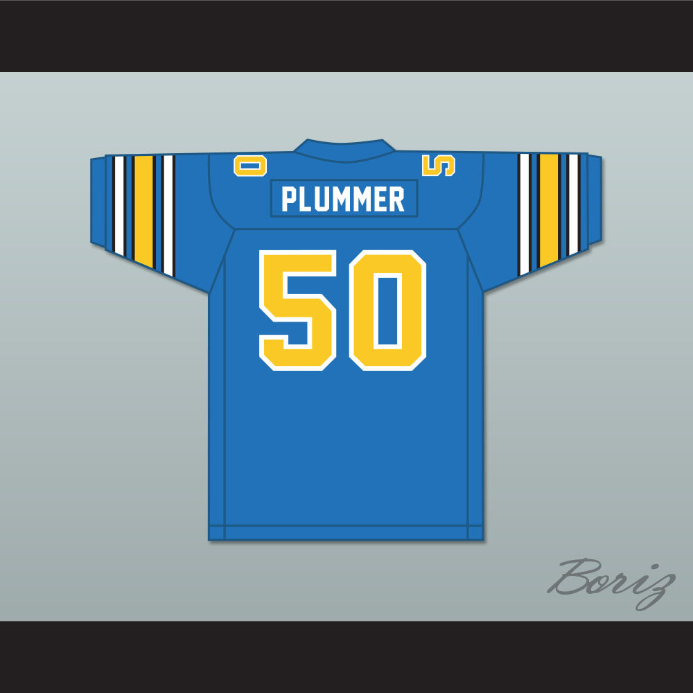 1984 USFL Gary Plummer 50 Oakland Invaders Road Football Jersey
