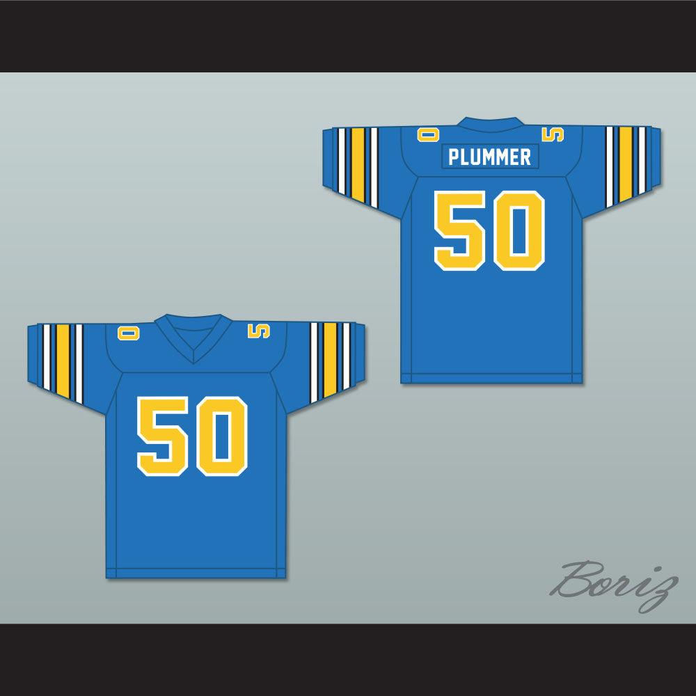 1984 USFL Gary Plummer 50 Oakland Invaders Road Football Jersey