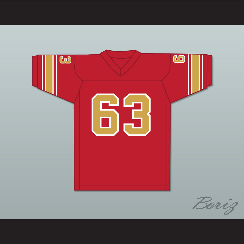 1983 USFL George Gilbert 63 Philadelphia Stars Road Football Jersey