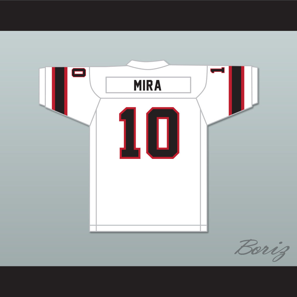 1975 WFL George Mira 10 Jacksonville Express Home Football Jersey