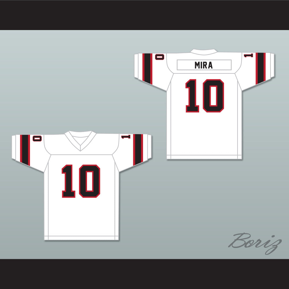 1975 WFL George Mira 10 Jacksonville Express Home Football Jersey