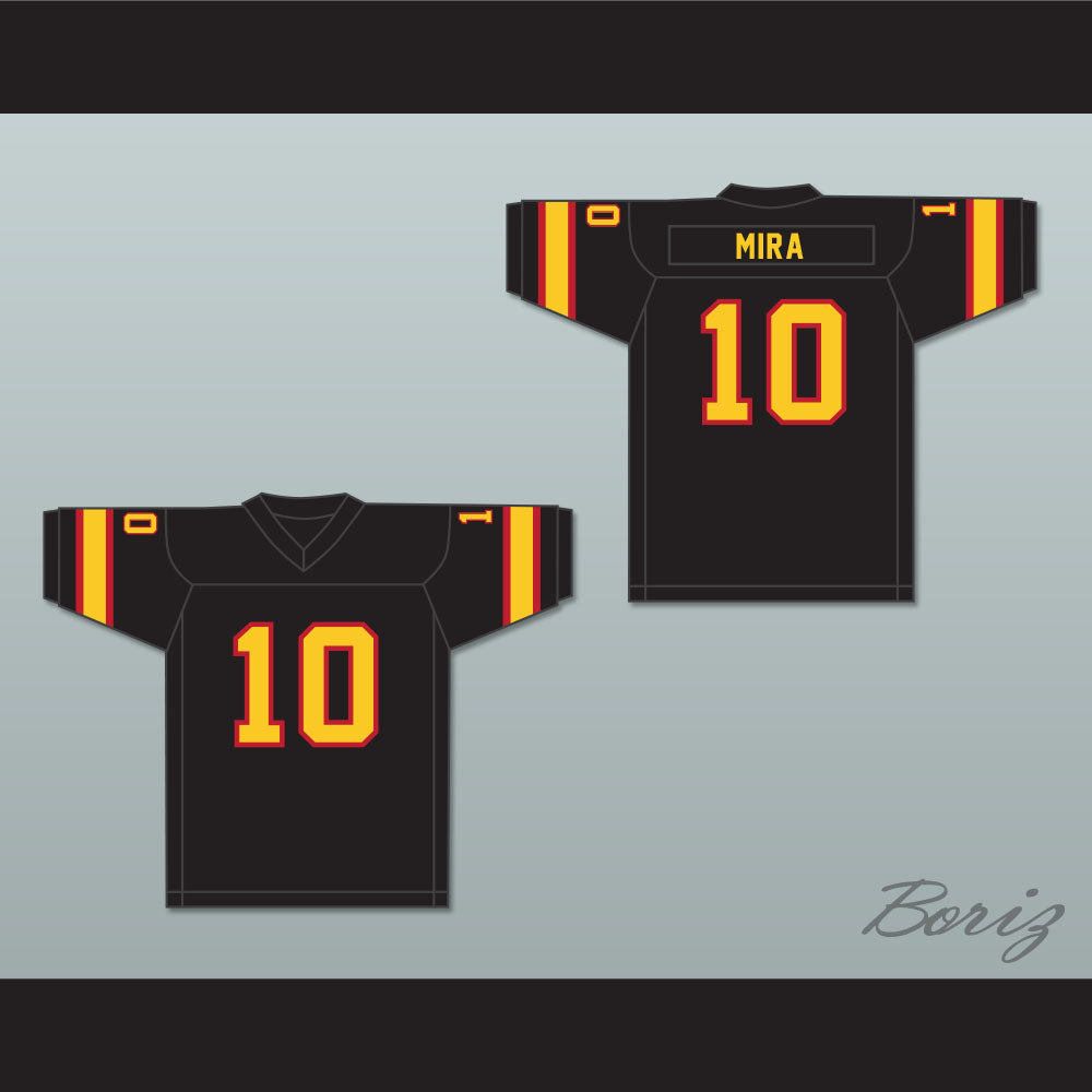 1975 WFL George Mira 10 Jacksonville Express Road Football Jersey