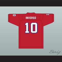 1983 USFL Glenn Inverso 10 New Jersey Generals Road Football Jersey