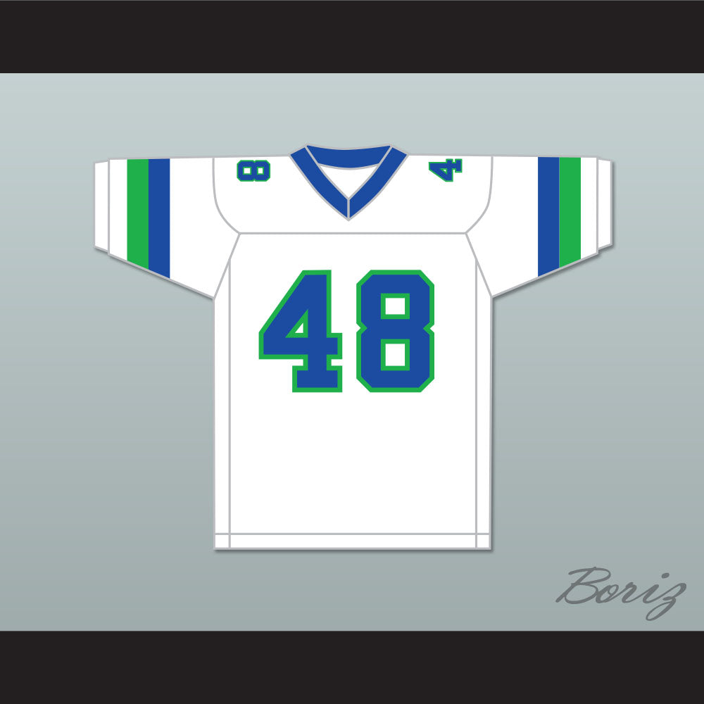 1985 USFL James Hadnot 48 San Antonio Gunslingers Home Football Jersey