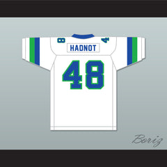 1985 USFL James Hadnot 48 San Antonio Gunslingers Home Football Jersey