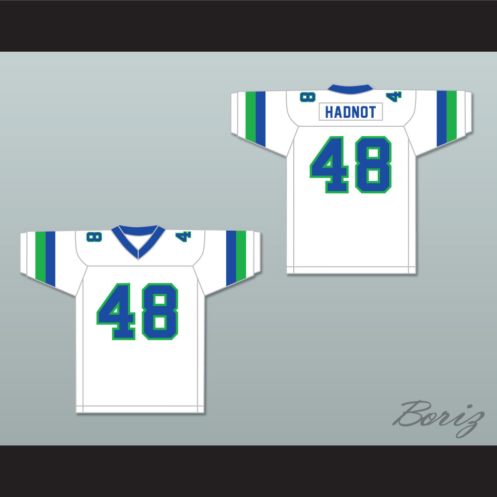 1985 USFL James Hadnot 48 San Antonio Gunslingers Home Football Jersey