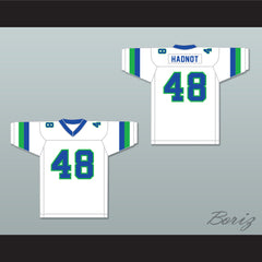 1985 USFL James Hadnot 48 San Antonio Gunslingers Home Football Jersey