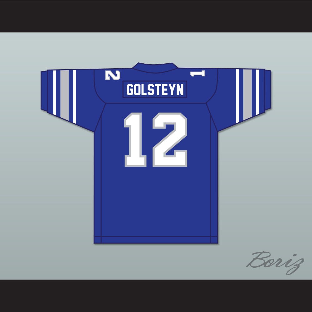 1985 USFL Jerry Golsteyn 12 Orlando Renegades Road Football Jersey