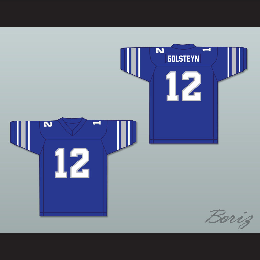 1985 USFL Jerry Golsteyn 12 Orlando Renegades Road Football Jersey