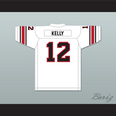 1984 USFL Jim Kelly 12 Houston Gamblers Home Football Jersey