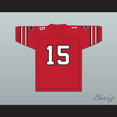 1984 USFL Jimmy Jordan 15 Tampa Bay Bandits Road Football Jersey