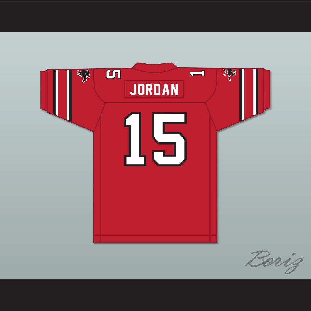 1984 USFL Jimmy Jordan 15 Tampa Bay Bandits Road Football Jersey