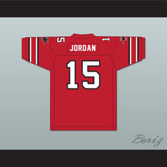 1984 USFL Jimmy Jordan 15 Tampa Bay Bandits Road Football Jersey