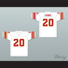 1985 USFL Joe Cribbs 20 Birmingham Stallions Home Football Jersey