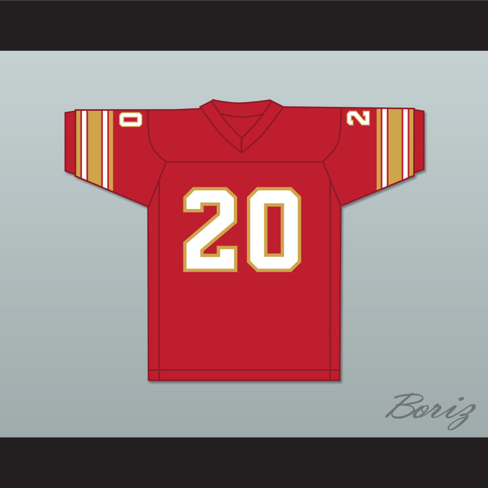 1985 USFL Joe Cribbs 20 Birmingham Stallions Road Football Jersey