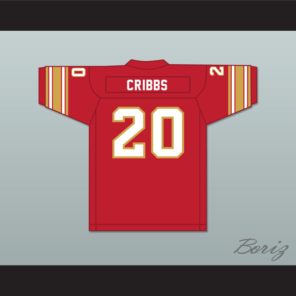 1985 USFL Joe Cribbs 20 Birmingham Stallions Road Football Jersey