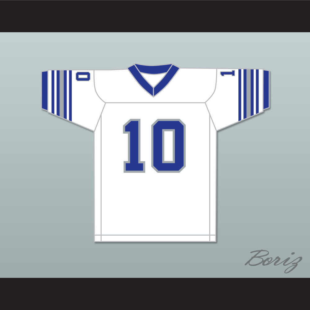 1975 WFL Johnnie Walton 10 San Antonio Wings Home Football Jersey