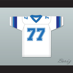 1983 USFL Junior Ah You 77 Boston Breakers Home Football Jersey