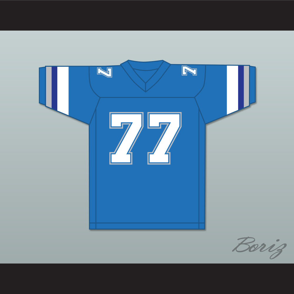 1983 USFL Junior Ah You 77 Boston Breakers Road Football Jersey