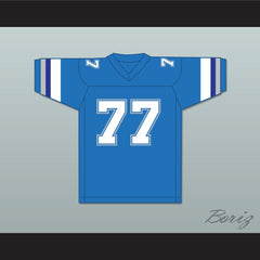 1983 USFL Junior Ah You 77 Boston Breakers Road Football Jersey
