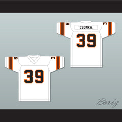 1974-75 WFL Larry Csonka 39 Memphis Grizzlies Home Football Jersey