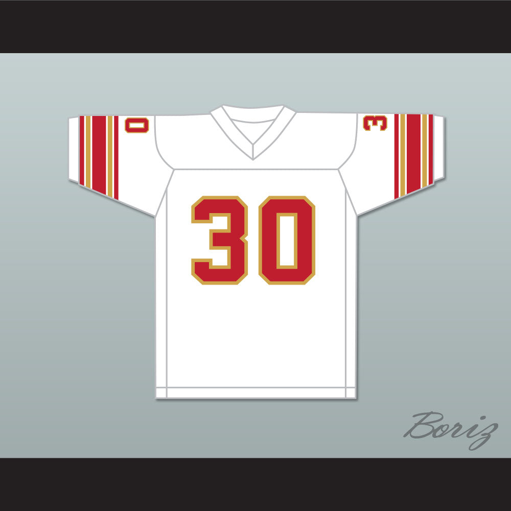 1983 USFL Leon Perry 30 Birmingham Stallions Home Football Jersey