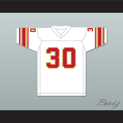 1983 USFL Leon Perry 30 Birmingham Stallions Home Football Jersey