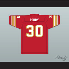 1983 USFL Leon Perry 30 Birmingham Stallions Road Football Jersey