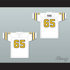 1974 WFL Lloyd Voss 65 New York Stars Home Football Jersey