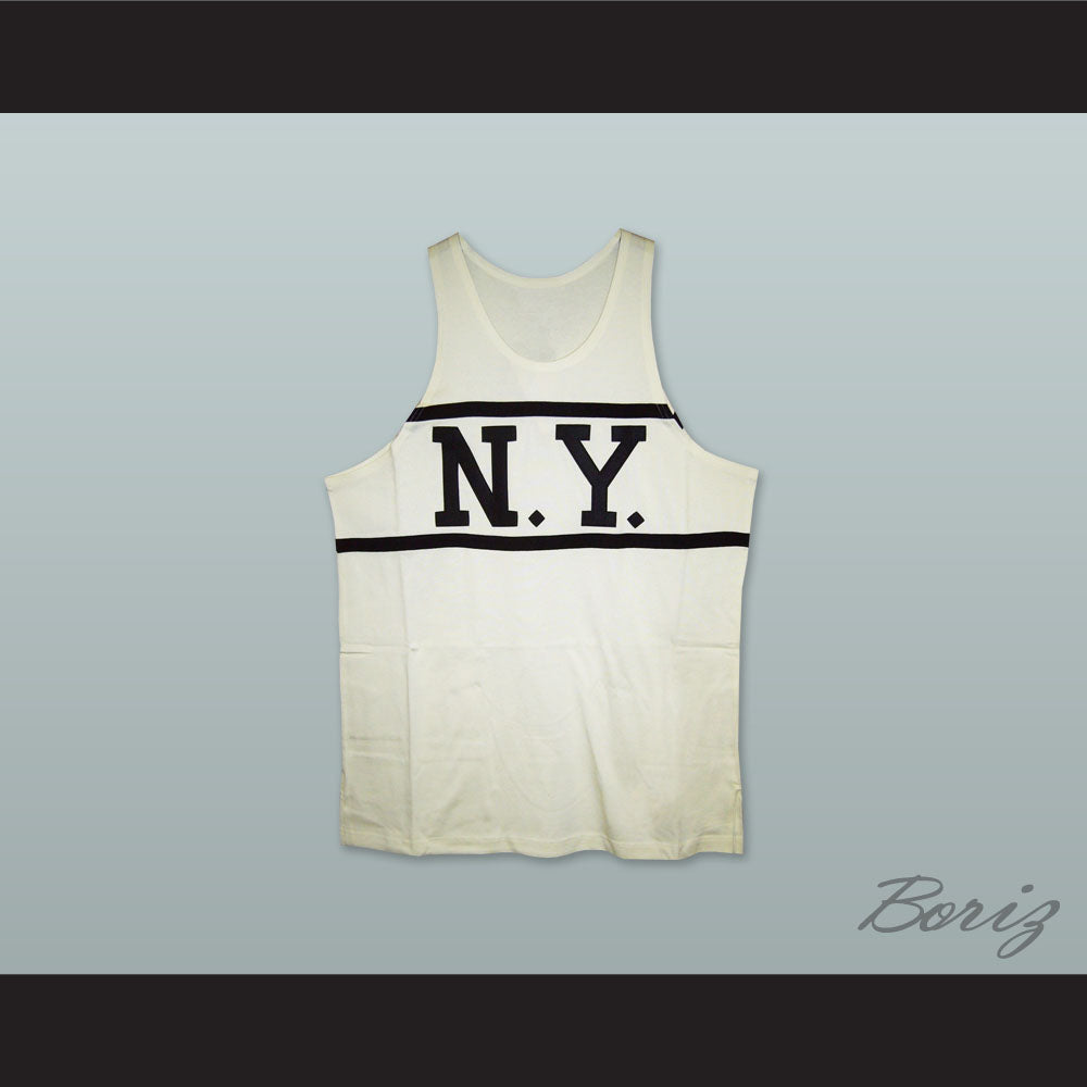 1920-21 New York Whirlwinds 9 White Basketball Jersey