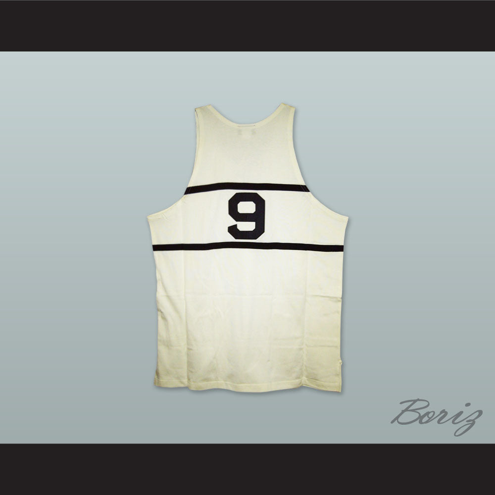1920-21 New York Whirlwinds 9 White Basketball Jersey