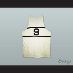 1920-21 New York Whirlwinds 9 White Basketball Jersey