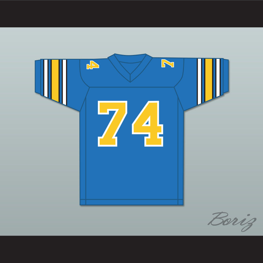 1985 USFL Ray Pinney 74 Oakland Invaders Road Football Jersey