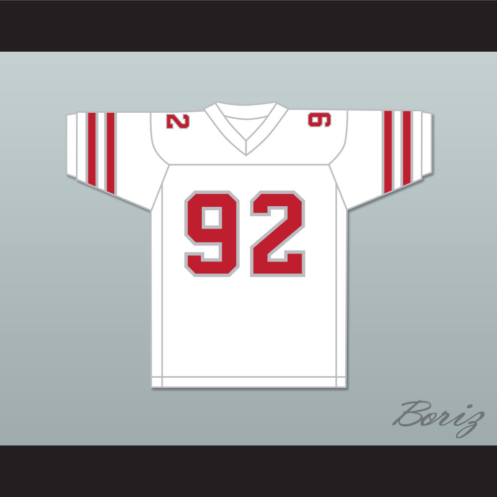 1984 USFL Reggie White 92 Memphis Showboats Home Football Jersey