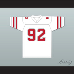 1984 USFL Reggie White 92 Memphis Showboats Home Football Jersey