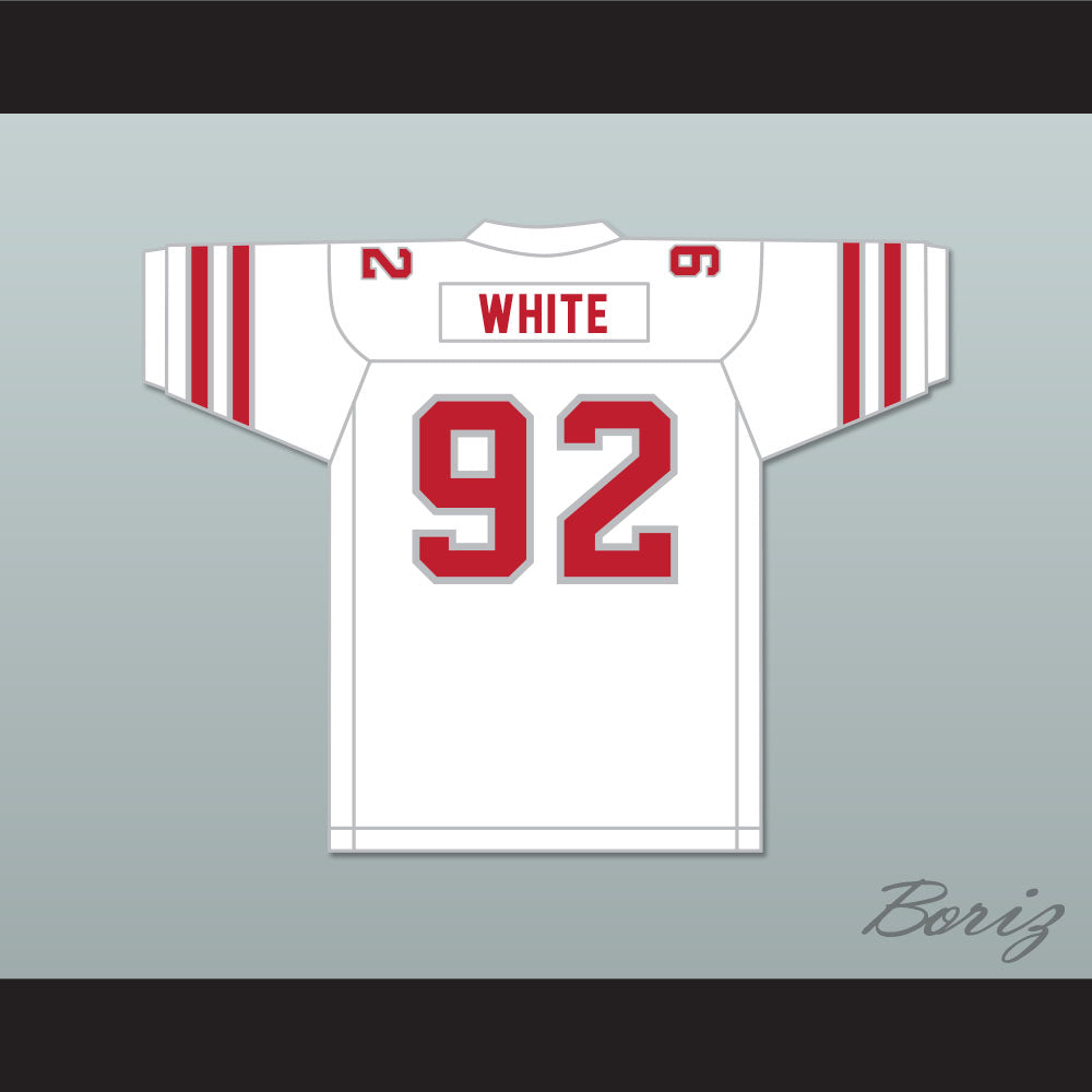 1984 USFL Reggie White 92 Memphis Showboats Home Football Jersey