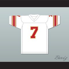 1985 USFL Sean Landeta 7 Baltimore Stars Home Football Jersey