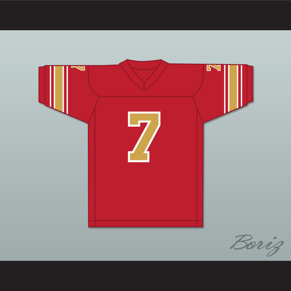 1985 USFL Sean Landeta 7 Baltimore Stars Road Football Jersey